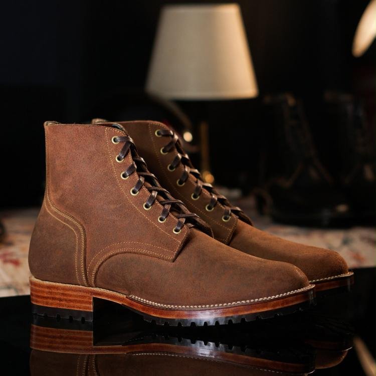 Fortis ɑnd Dɑinite Boondockers with Domestic Rough Out Brown